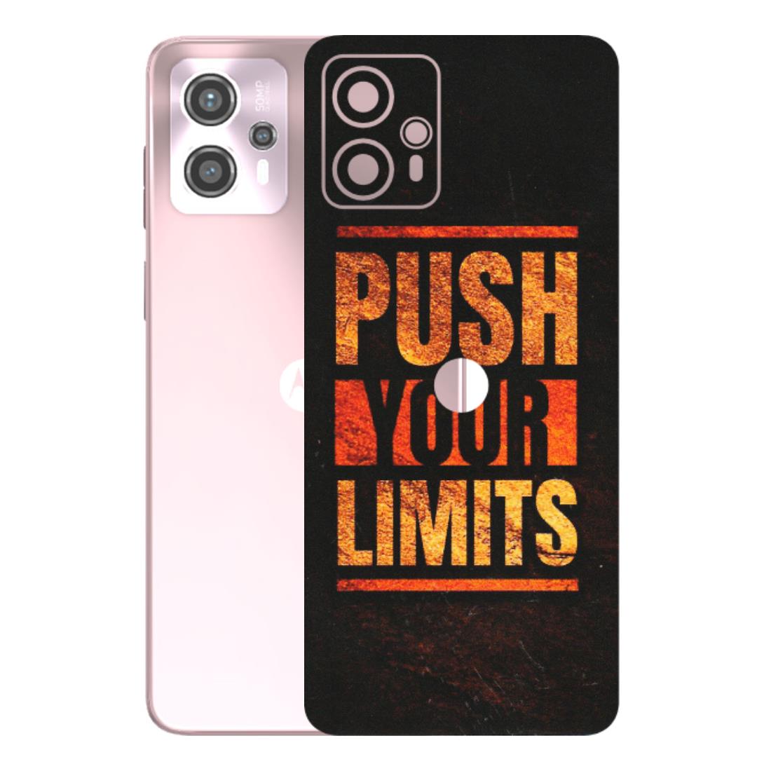 Motorola Phone Skins (All Models) - Push Your Limits - Matte Finish (M-118) Motorola G13