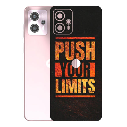 Motorola Phone Skins (All Models) - Push Your Limits - Matte Finish (M-118) Motorola G13