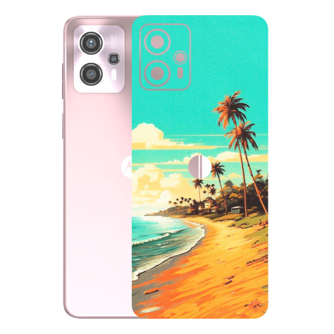 Motorola Phone Skins (All Models) - Miami Beach - Matte Finish (M-136) Motorola G13
