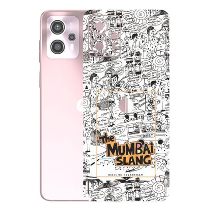 Motorola Phone Skins (All Models) - The Mumbai Slang - Matte Finish (M-142) Motorola G13