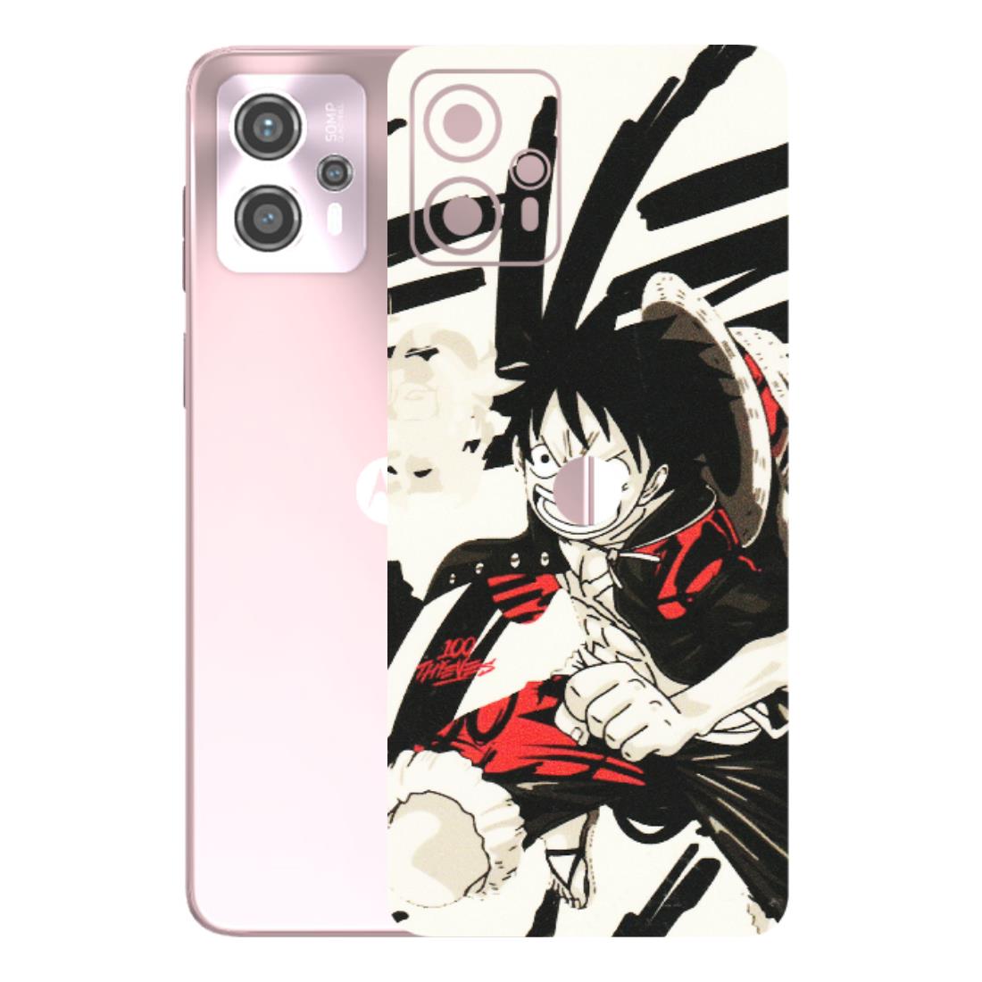 Motorola Phone Skins (All Models) - Monkey D.Luffy Manga Anime - Matte Finish (M-145) Motorola G13
