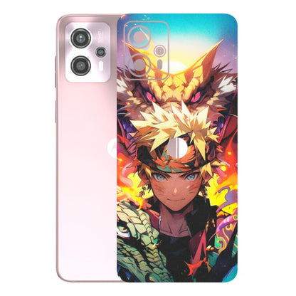 Motorola Phone Skins (All Models) - Angry Naruto Anime - Matte Finish (M-148) Motorola G13