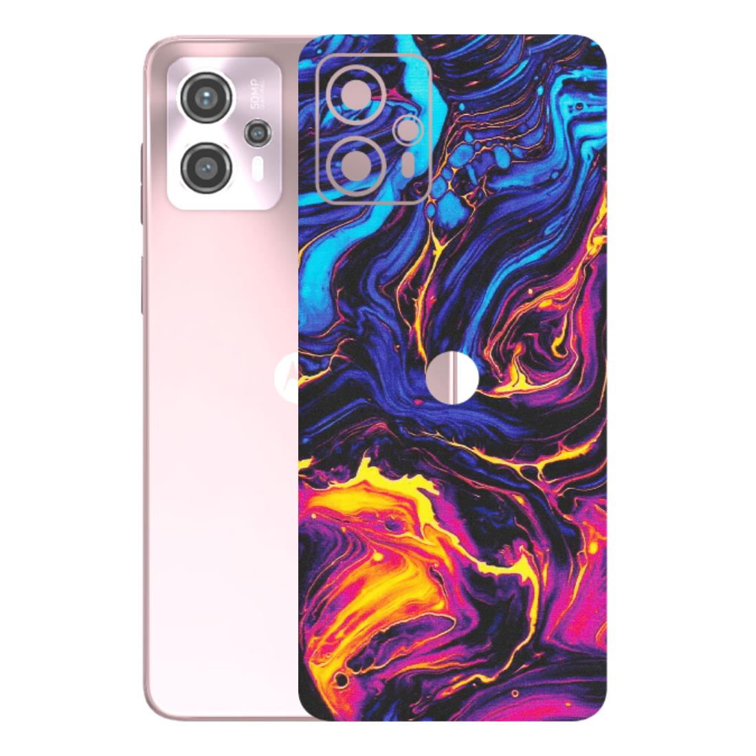 Motorola Phone Skins (All Models) - Abstract Paint Classy - Matte Finish (M-15) Motorola G13