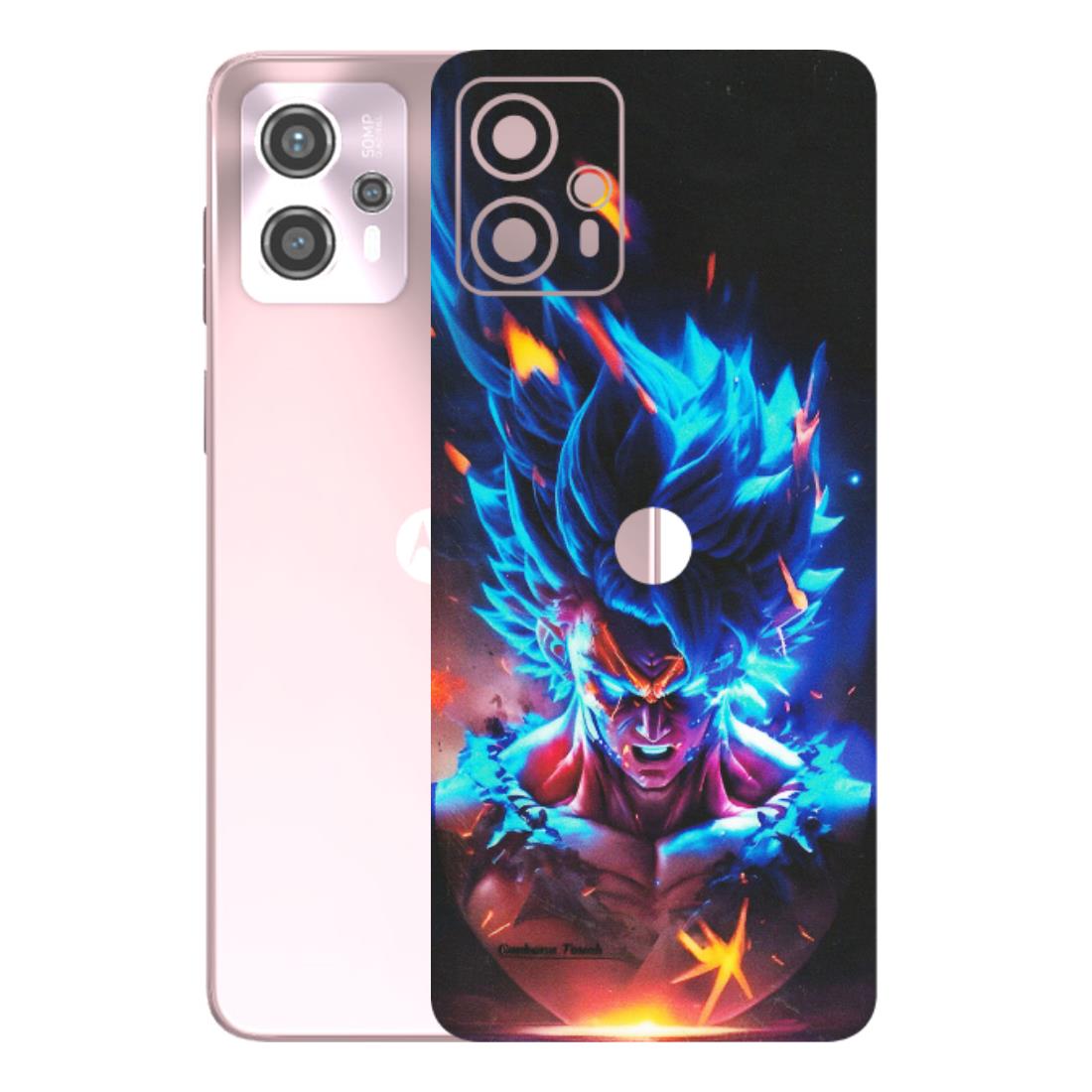 Motorola Phone Skins (All Models) - Angry Goku Dragon Ball Anime - Matte Finish (M-150) Motorola G13