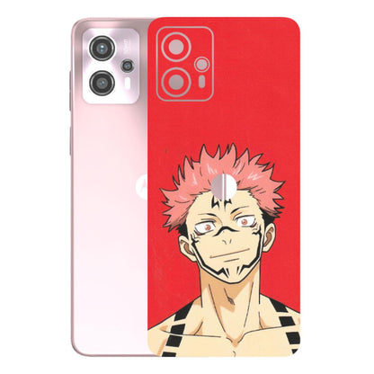 Motorola Phone Skins (All Models) - Ryomen Sukuna Fun Anime - Matte Finish (M-153) Motorola G13