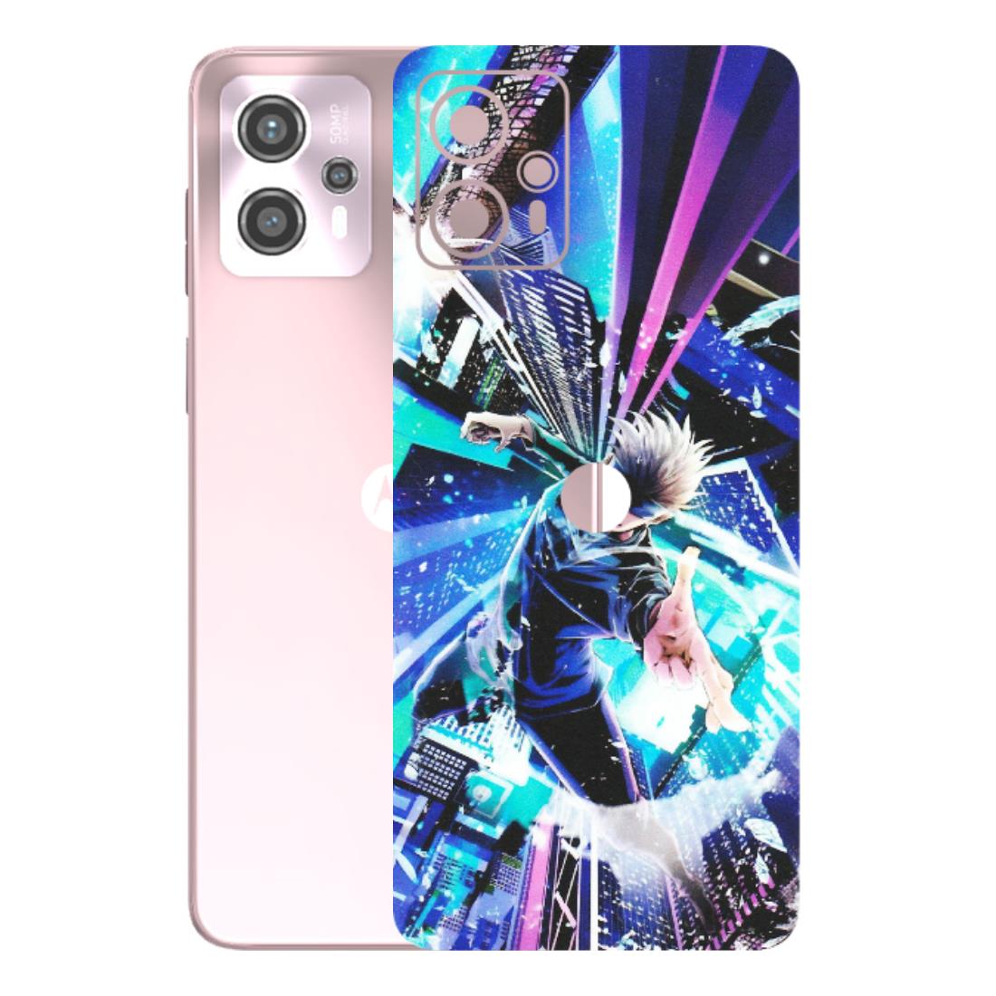 Motorola Phone Skins (All Models) - Manga Action Jujustu Kaisen Anime - Matte Finish (M-155) Motorola G13