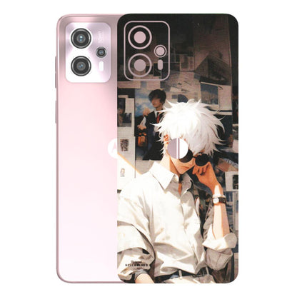 Motorola Phone Skins (All Models) - Gojo Satoru Jujustu Kaisen Anime - Matte Finish (M-156) Motorola G13