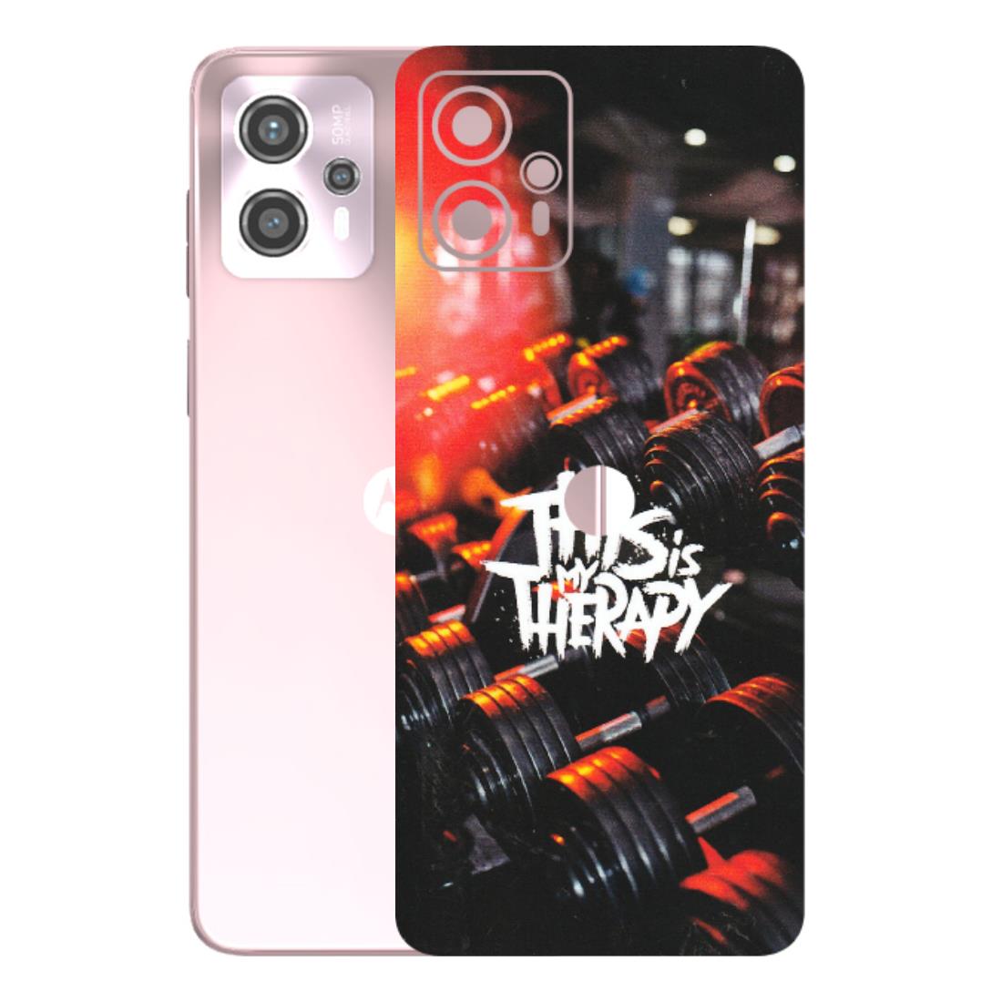 Motorola Phone Skins (All Models) - GYM Lover Therapy - Matte Finish (M-160) Motorola G13