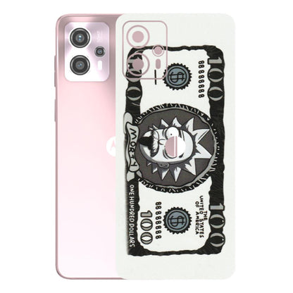 Motorola Phone Skins (All Models) - Rick And Morty Hundred Dollar Anime - Matte Finish (M-161) Motorola G13
