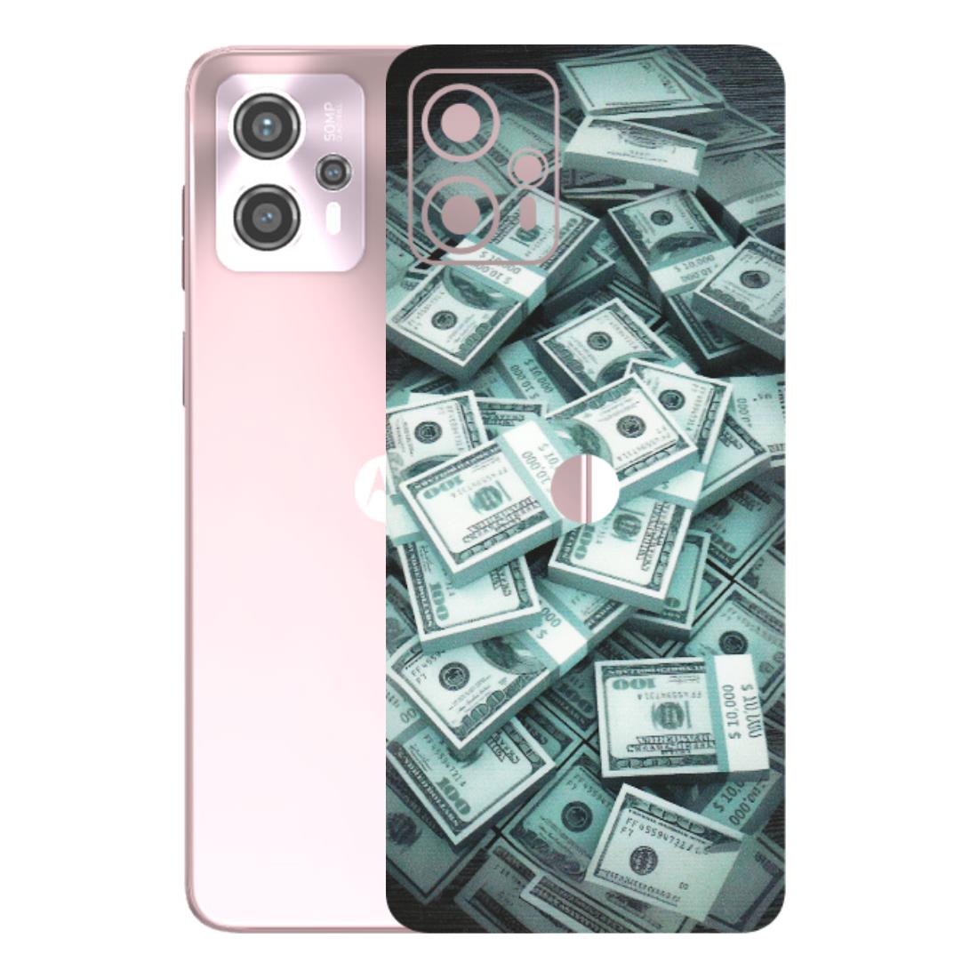 Motorola Phone Skins (All Models) - Hundred Dollar Bill - Matte Finish (M-162) Motorola G13