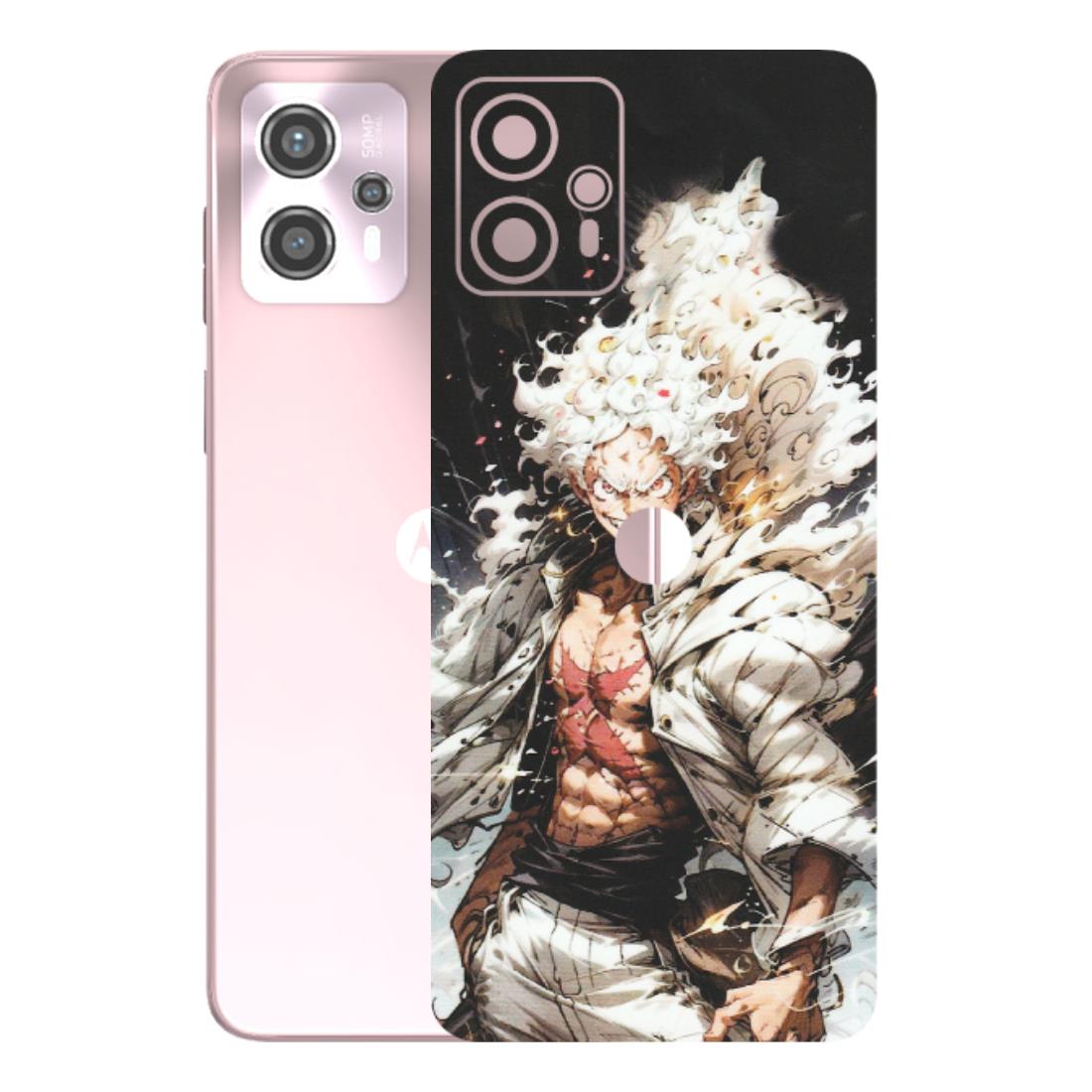 Motorola Phone Skins (All Models) - Anime Angry Classy Character - Matte Finish (M-34) Motorola G13