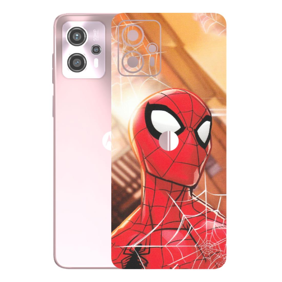 Motorola Phone Skins (All Models) - Spiderman Face New - Matte Finish (M-41) Motorola G13