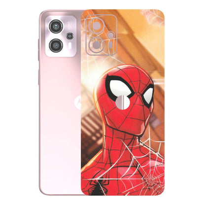 Motorola Phone Skins (All Models) - Spiderman Face New - Matte Finish (M-41) Motorola G13