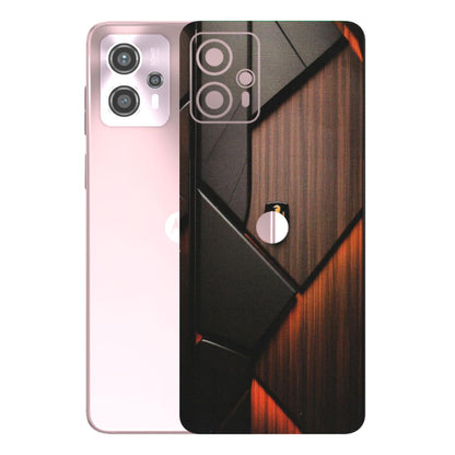 Motorola Phone Skins (All Models) - Lambo Beauty Wood Pattern Sober - Matte Finish (M-51) Motorola G13
