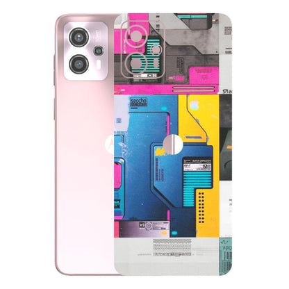 Motorola Phone Skins (All Models) - Colourfull Motherboard Internals - Matte Finish (M-55) Motorola G13