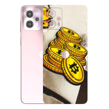 Motorola Phone Skins (All Models) - Billionaire Bitcoin Collection - Matte Finish (M-92) Motorola G13