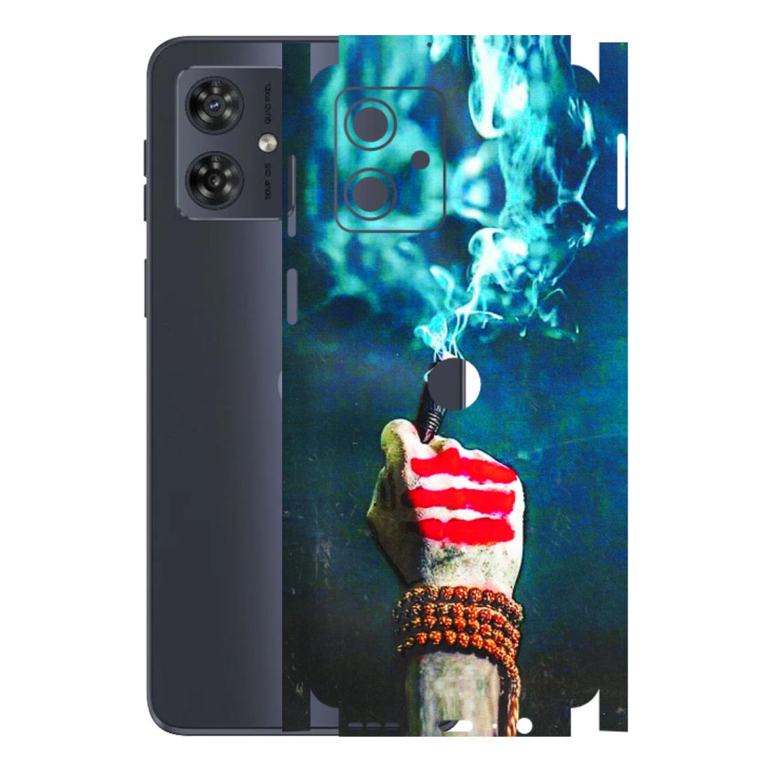 Motorola Phone Skins (All Models) - Mahadev Bhakt - 3D Embossed Finish (L-146) Motorola G54 (5G)