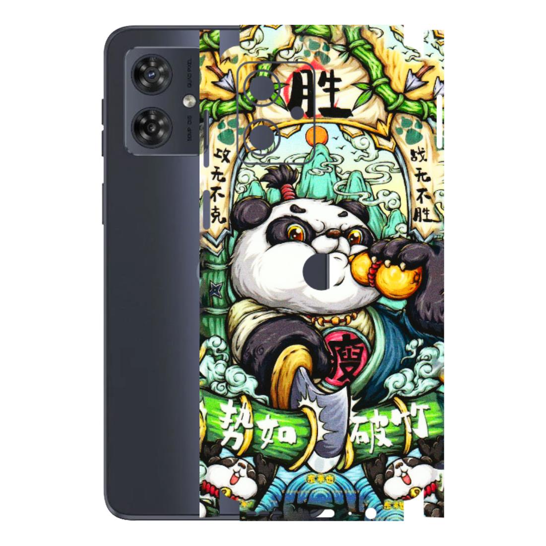 Motorola Phone Skins (All Models) - Royal Rich Panda - 3D Embossed Finish (L-170) Motorola G54 (5G)