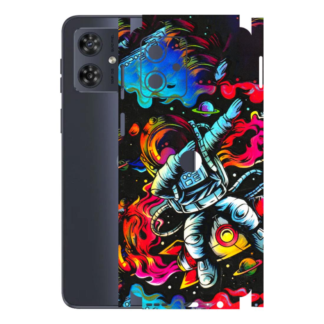 Motorola Phone Skins (All Models) - Astronaut Dope - 3D Embossed Finish (L-191) Motorola G54 (5G)