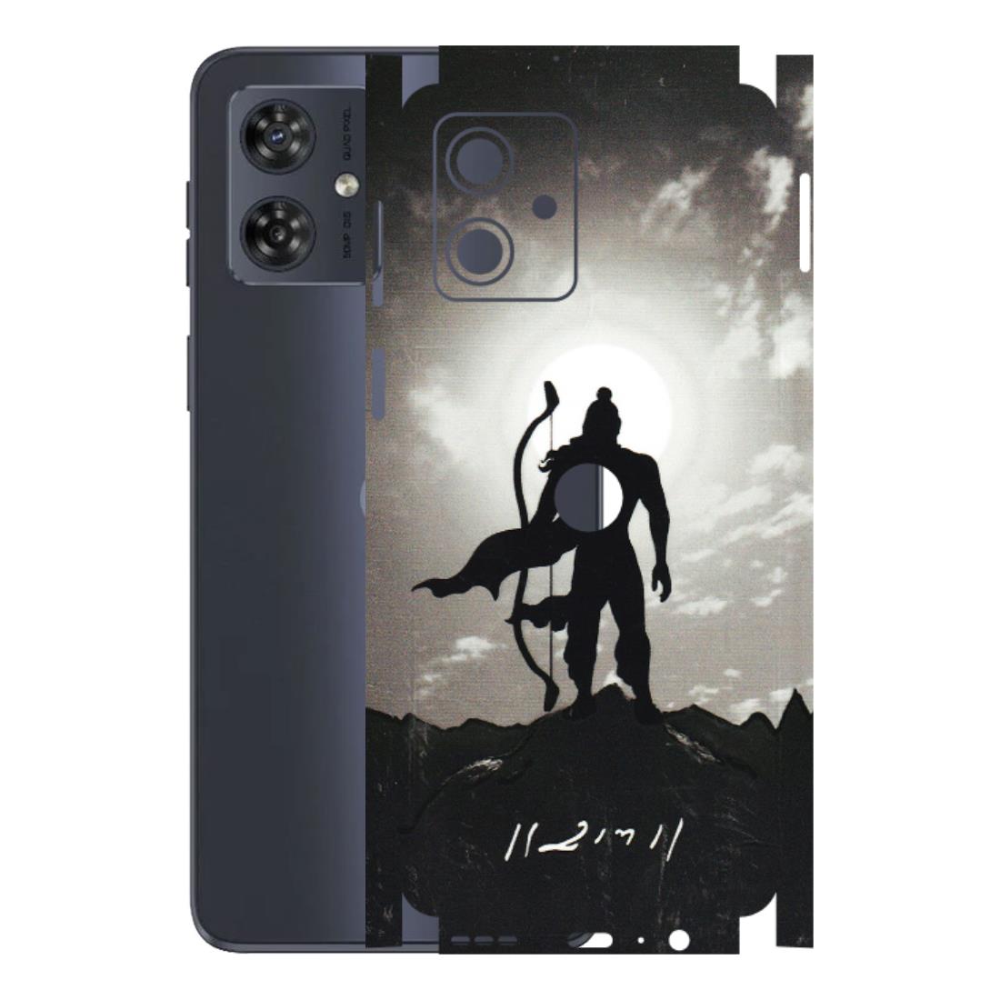 Motorola Phone Skins (All Models) - Jai Siya Ram - 3D Embossed Finish (L-200) Motorola G54 (5G)