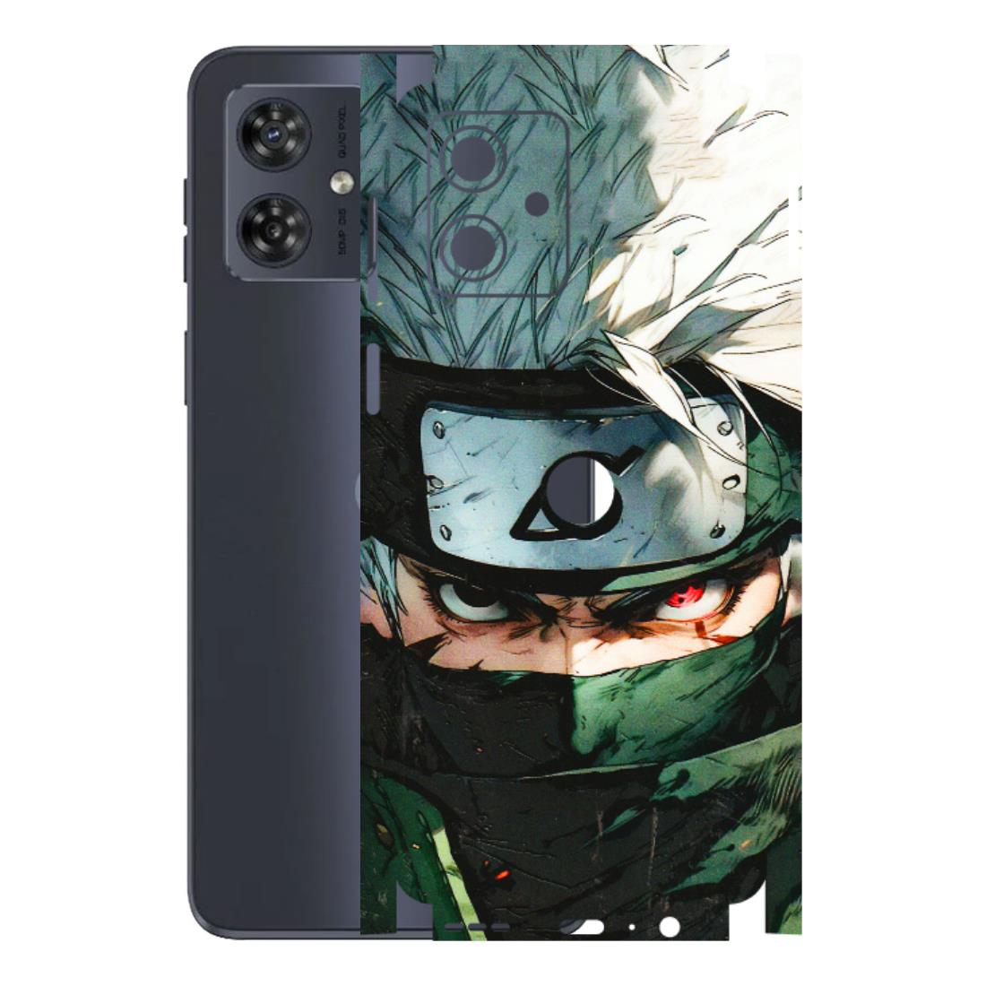 Motorola Phone Skins (All Models) - Kakashi Red Eye Focus - 3D Embossed Finish (L-227) Motorola G54 (5G)