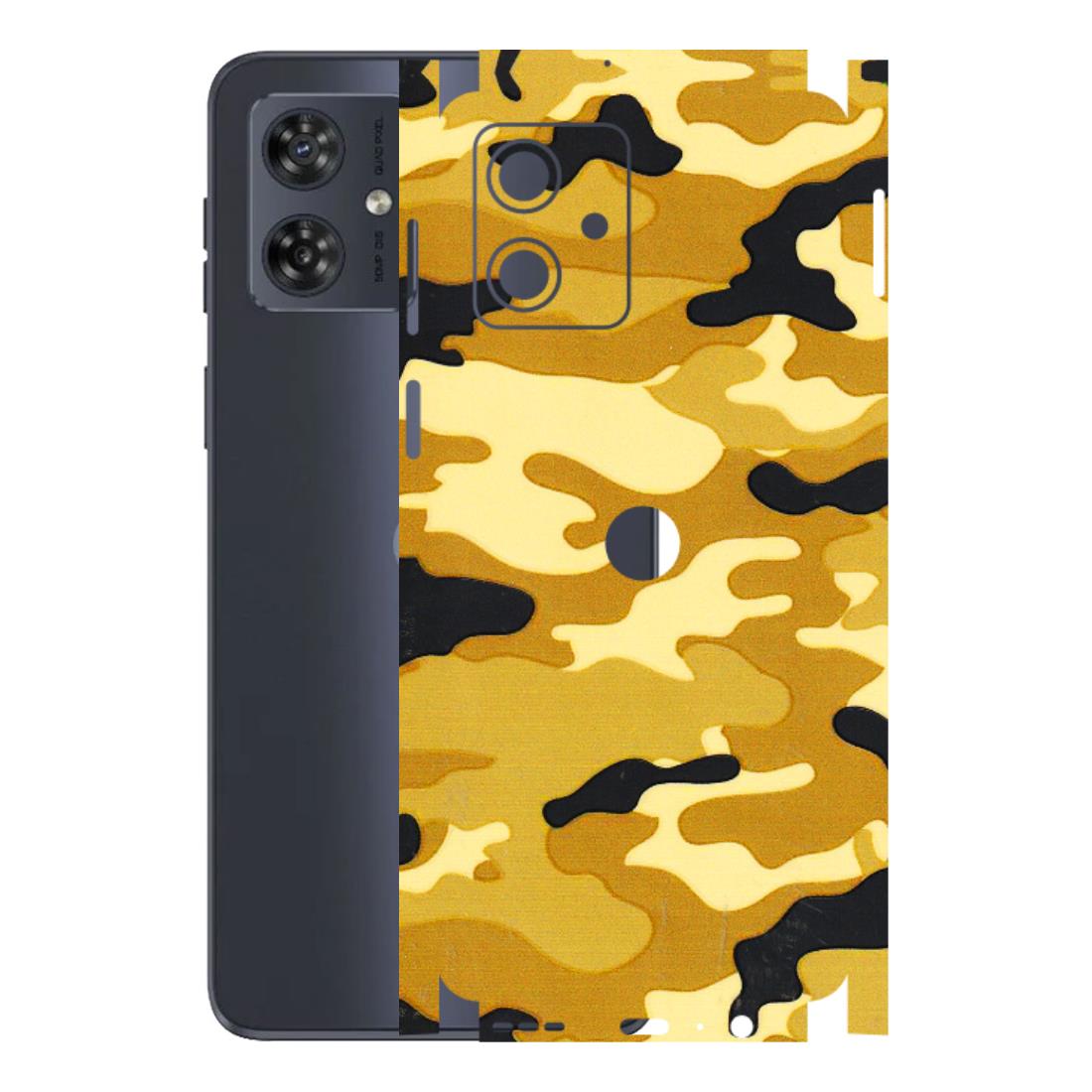 Motorola Phone Skins (All Models) - Indian Camo - 3D Embossed Finish (L-228) Motorola G54 (5G)