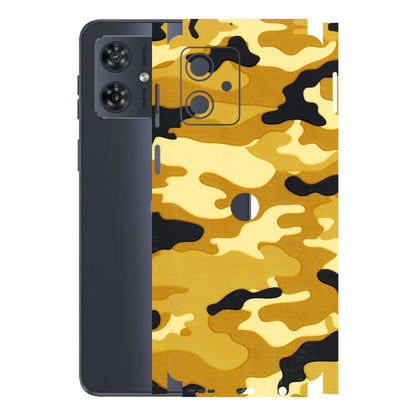 Motorola Phone Skins (All Models) - Indian Camo - 3D Embossed Finish (L-228) Motorola G54 (5G)