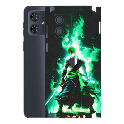 Motorola Phone Skins (All Models) - Zoro Sword - 3D Embossed Finish (L-241) Motorola G54 (5G)