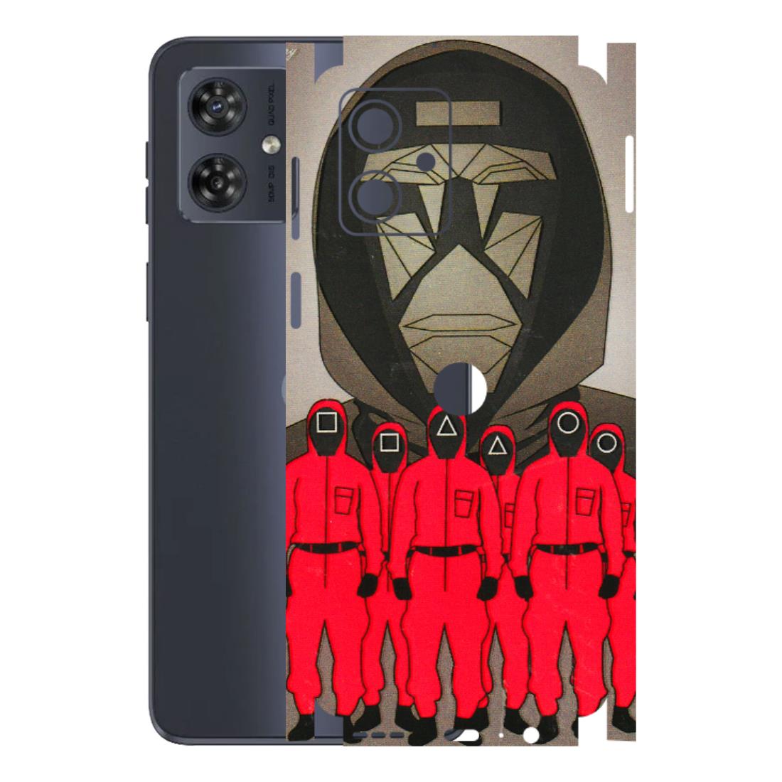 Motorola Phone Skins (All Models) - Squid Game Hero - 3D Embossed Finish (L-245) Motorola G54 (5G)