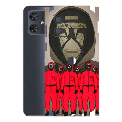Motorola Phone Skins (All Models) - Squid Game Hero - 3D Embossed Finish (L-245) Motorola G54 (5G)