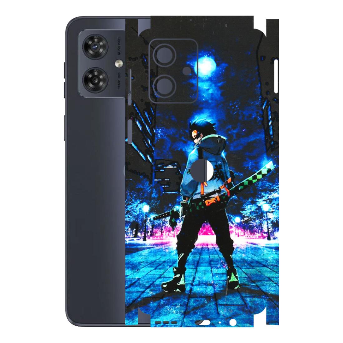 Motorola Phone Skins (All Models) - Demon Slayer Sword - 3D Embossed Finish (L-247) Motorola G54 (5G)