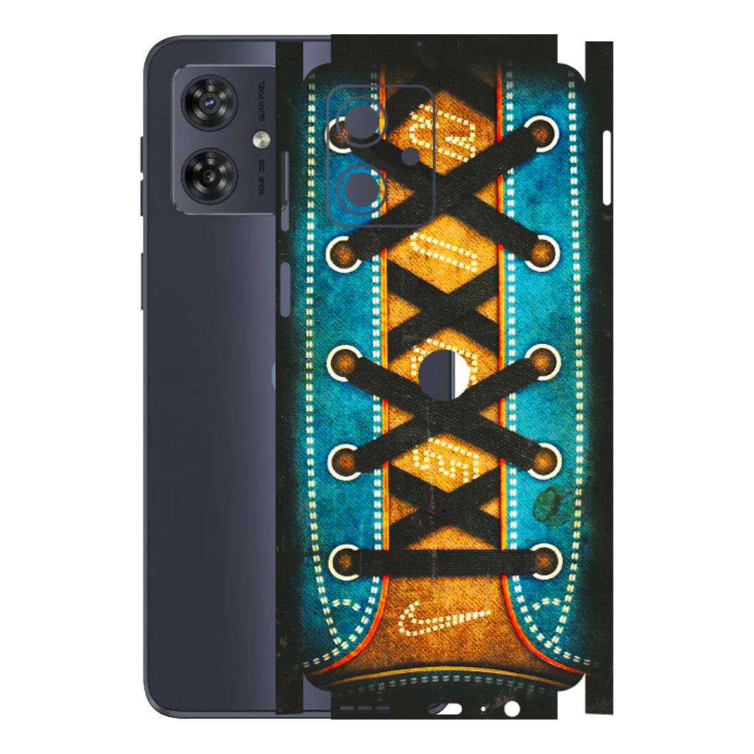 Motorola Phone Skins (All Models) - Sneakers Lover Nike - 3D Embossed Finish (L-262) Motorola G54 (5G)