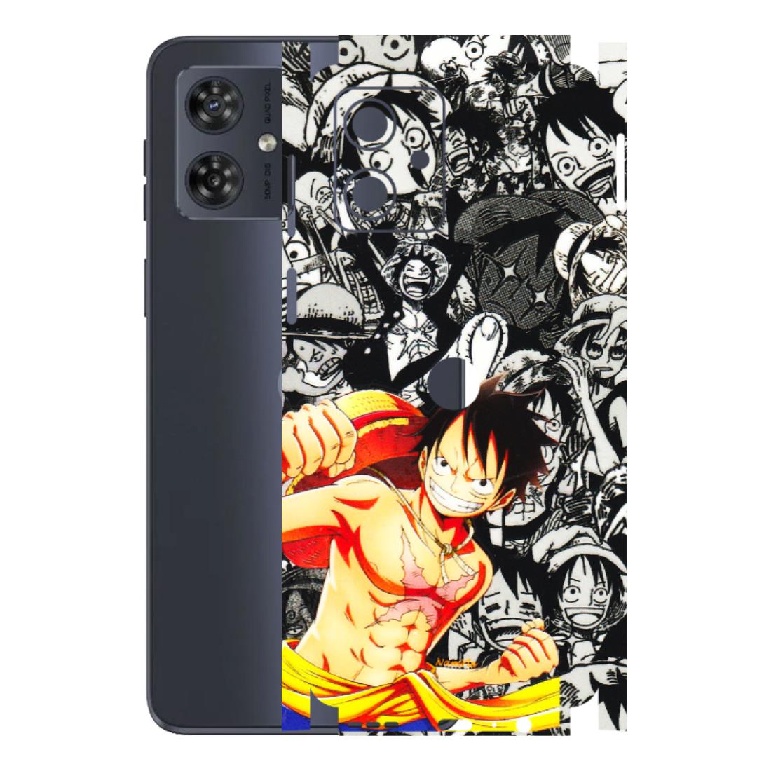 Motorola Phone Skins (All Models) - Anime Comics Games Doodles - 3D Embossed Finish (L-27) Motorola G54 (5G)