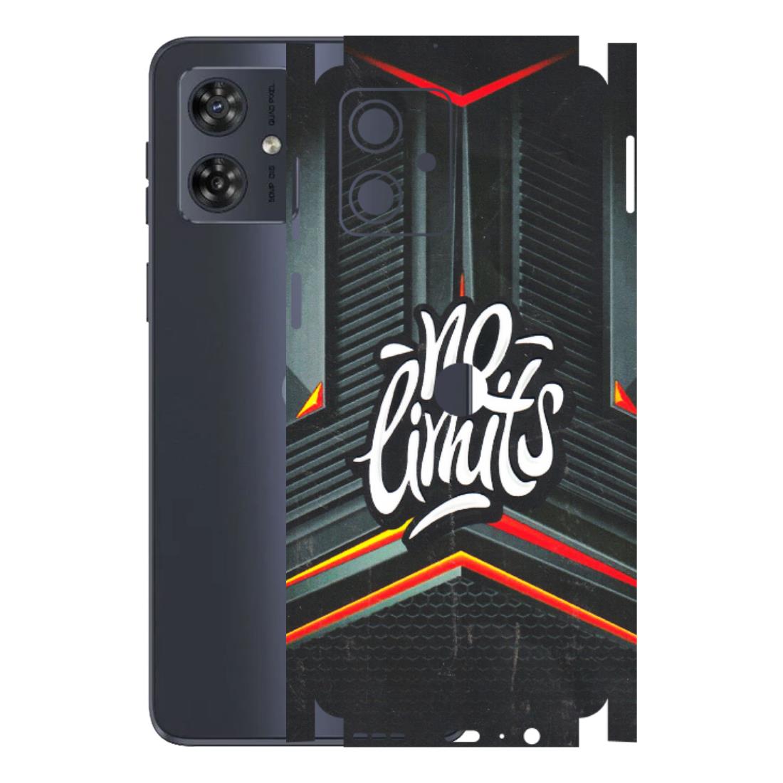 Motorola Phone Skins (All Models) - No Limits - 3D Embossed Finish (L-286) Motorola G54 (5G)