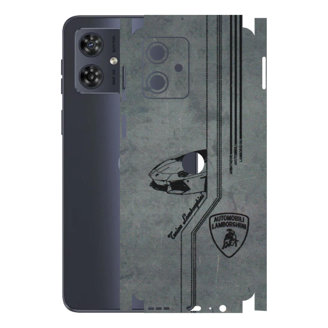 Motorola Phone Skins (All Models) - New Lamborgini Aventador - 3D Embossed Finish (L-321) Motorola G54 (5G)