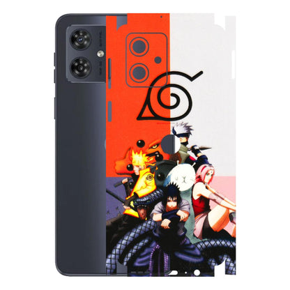 Motorola Phone Skins (All Models) - Naruto Final Fight - 3D Embossed Finish (L-33) Motorola G54 (5G)