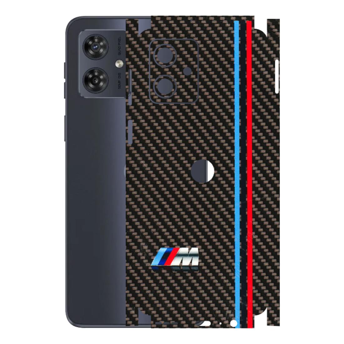 Motorola Phone Skins (All Models) - BM Carbon Fiber Feels - 3D Embossed Finish (L-38) Motorola G54 (5G)