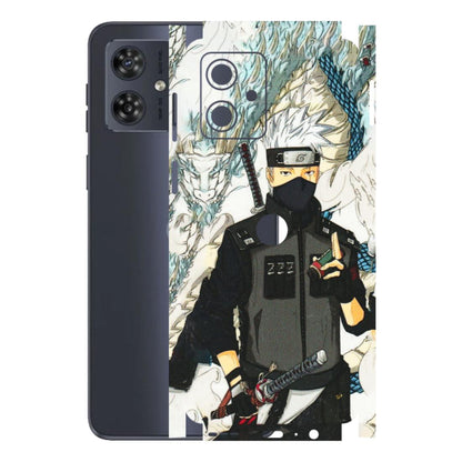Motorola Phone Skins (All Models) - Kakashi Hatake Naruto Anime - 3D Embossed Finish (L-46) Motorola G54 (5G)