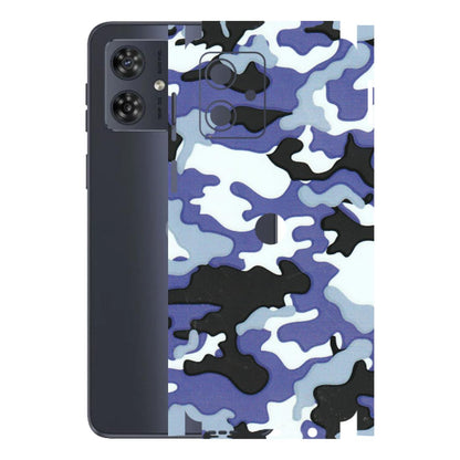 Motorola Phone Skins (All Models) - Powerfull Military Camoflauge - 3D Embossed Finish (L-49) Motorola G54 (5G)