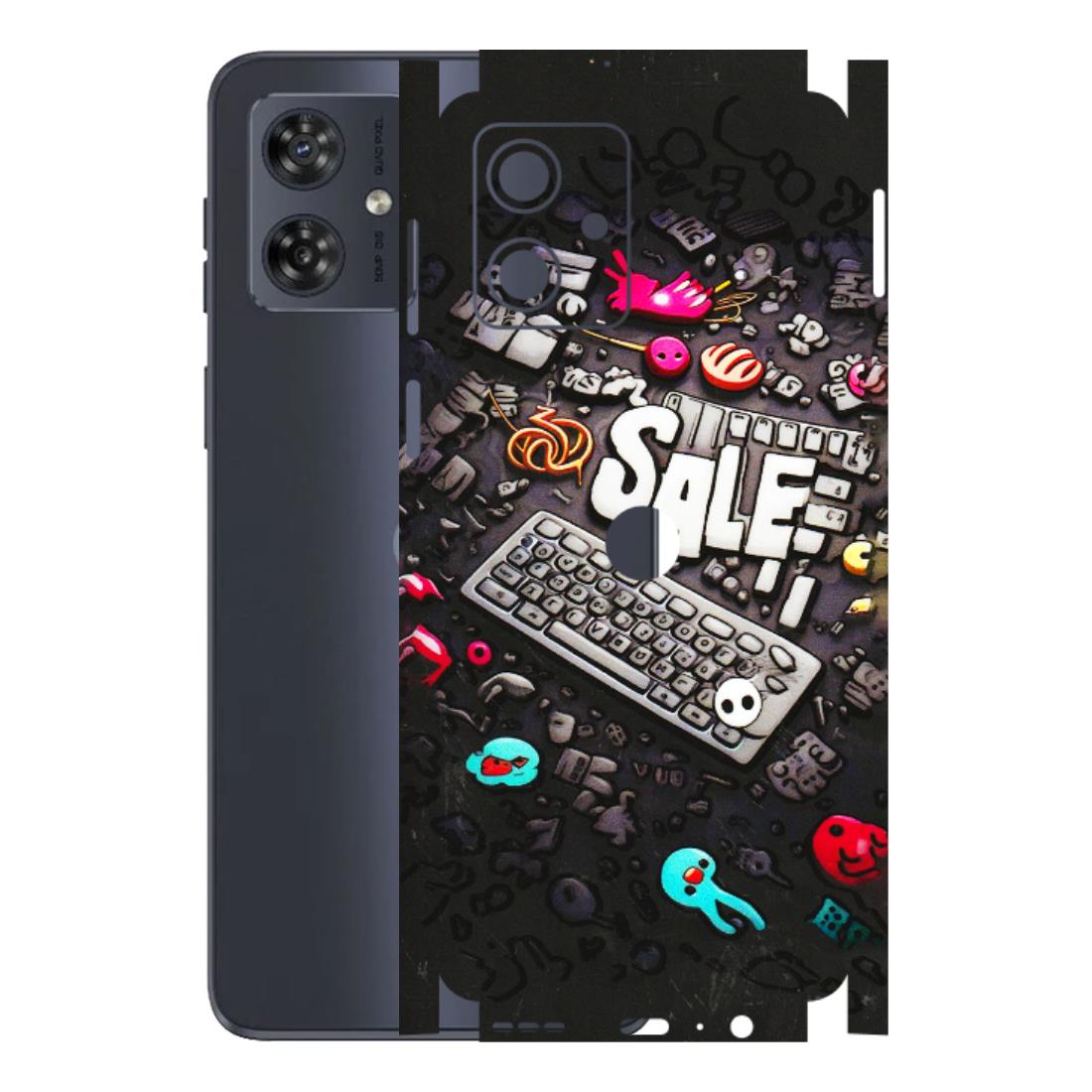 Motorola Phone Skins (All Models) - Gadgets Sale - 3D Embossed Finish (L-50) Motorola G54 (5G)