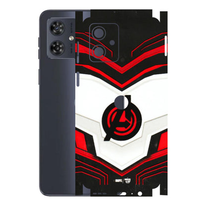 Motorola Phone Skins (All Models) - Avengers Logo - 3D Embossed Finish (L-55) Motorola G54 (5G)