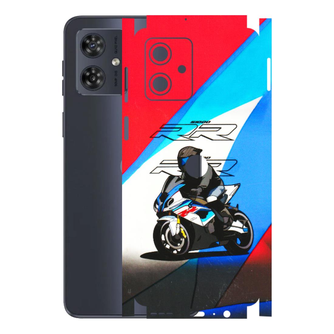 Motorola Phone Skins (All Models) - Bikers Love - 3D Embossed Finish (L-58) Motorola G54 (5G)