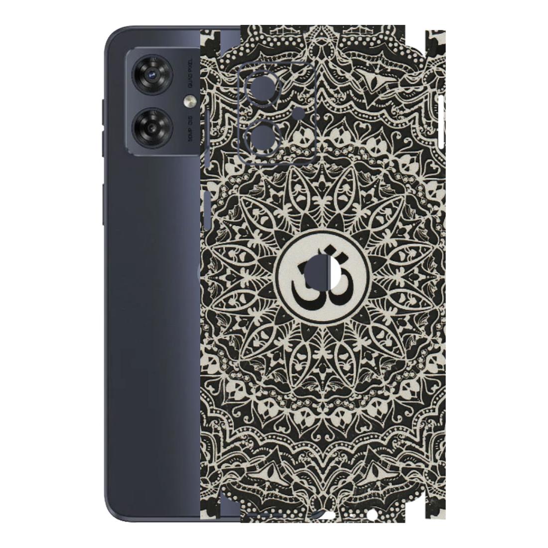 Motorola Phone Skins (All Models) - Aum Elegant Mandala - 3D Embossed Finish (L-62) Motorola G54 (5G)