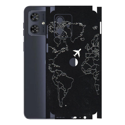 Motorola Phone Skins (All Models) - Never Ending Travel - 3D Embossed Finish (L-79) Motorola G54 (5G)