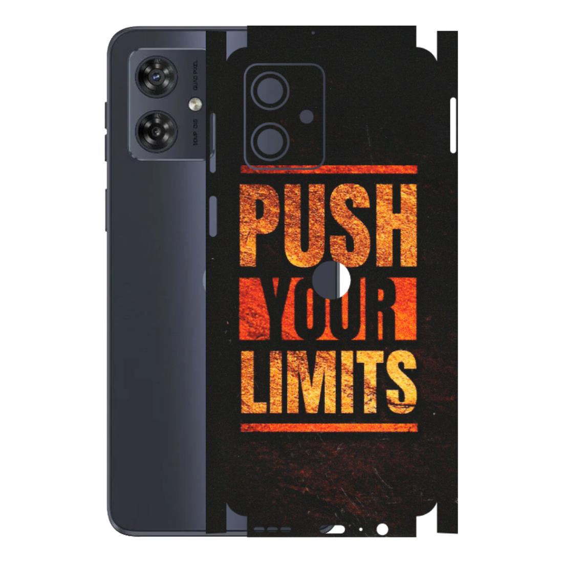Motorola Phone Skins (All Models) - Push Your Limits - Matte Finish (M-118) Motorola G54 (5G)