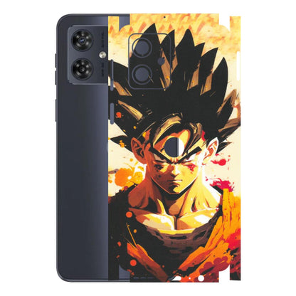 Motorola Phone Skins (All Models) - Angry Goku - Matte Finish (M-12) Motorola G54 (5G)