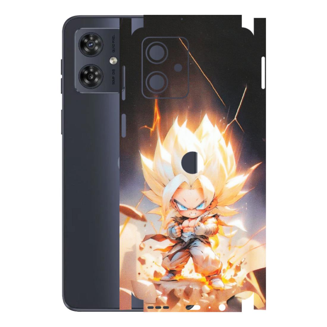 Motorola Phone Skins (All Models) - Goku Dragon Cute Anime - Matte Finish (M-131) Motorola G54 (5G)