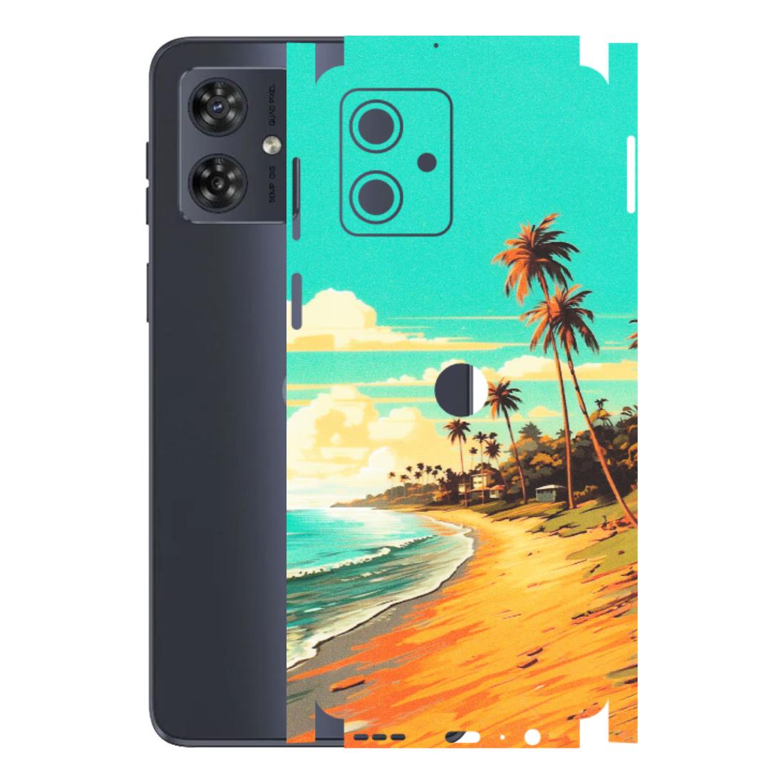 Motorola Phone Skins (All Models) - Miami Beach - Matte Finish (M-136) Motorola G54 (5G)