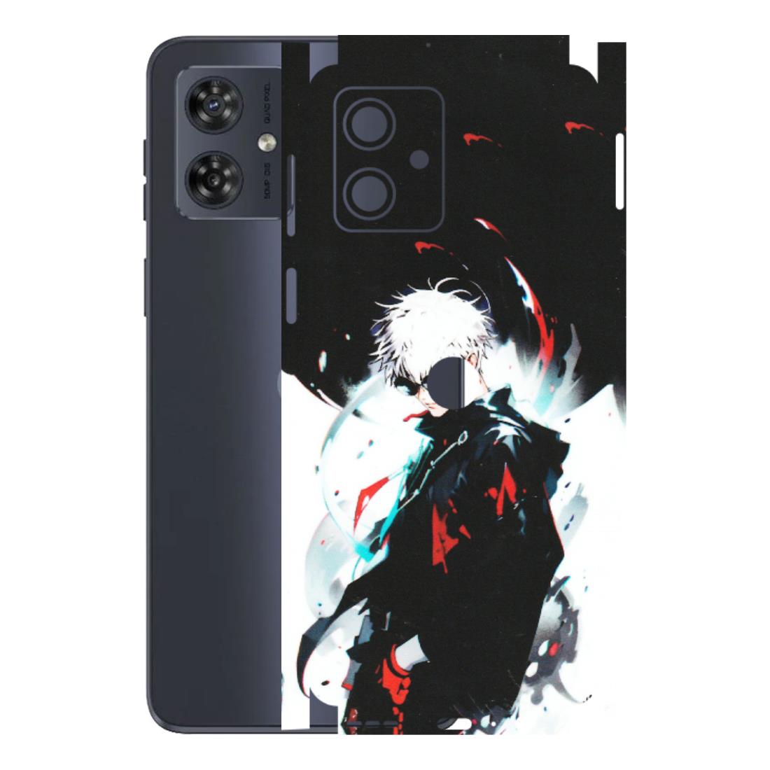 Motorola Phone Skins (All Models) - Gojo Powerful Charater Kaisen Anime - Matte Finish (M-144) Motorola G54 (5G)