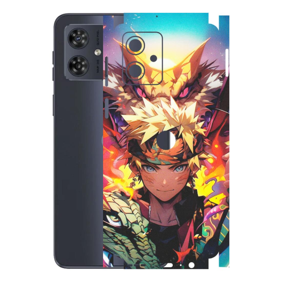 Motorola Phone Skins (All Models) - Angry Naruto Anime - Matte Finish (M-148) Motorola G54 (5G)